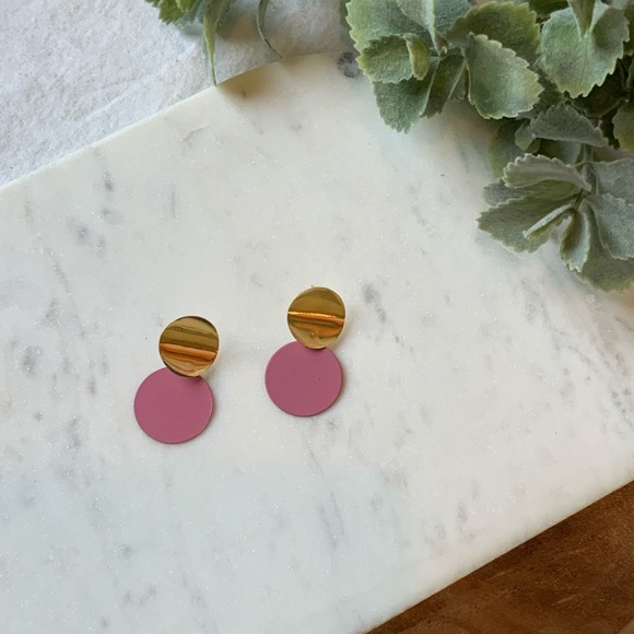 Jewelry - The Issa - Double Coin Drop Earrings